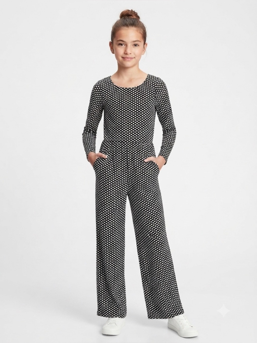 Tea Girls Polkadot Jumpsuit